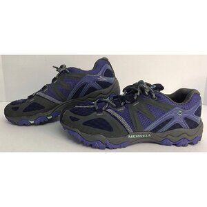 Merrell Equinox J32702 Women's Size 7 Purple Gray Trail Hiking Running Shoes